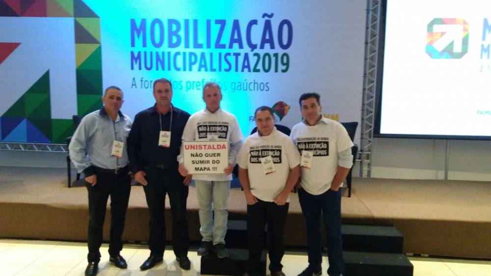 Vereadores estão em Porto Alegre em mobilização em defesa de Unistalda
